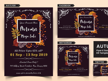 Autumn Festival Flyer & Social Media Pack-19