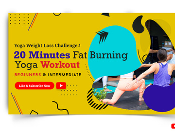 Yoga Youtube Thumbnails