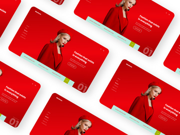 Fashion Web Landing Page