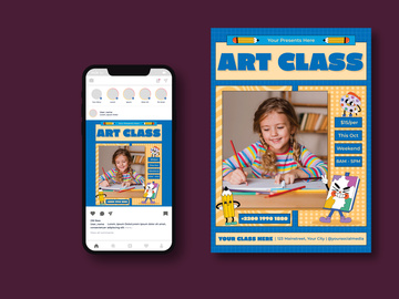 Art Class Flyer