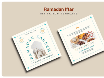 Ramadan Iftar Invitation Square