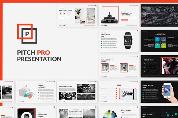 Pitch Pro Powerpoint Presentation Template by Zacomic ~ EpicPxls