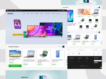FlyBuy - ecommerce website template
