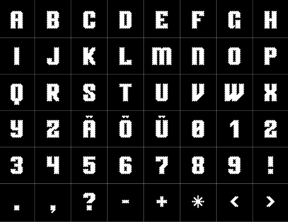 雷切克显示类型 - 免费下载(Rechteck Display Type - Free Download)插图4