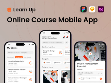 Learn Up - Online Course Mobile App