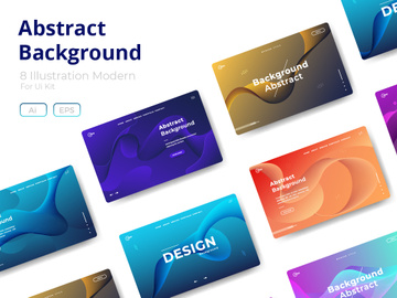 8 Abstract background design