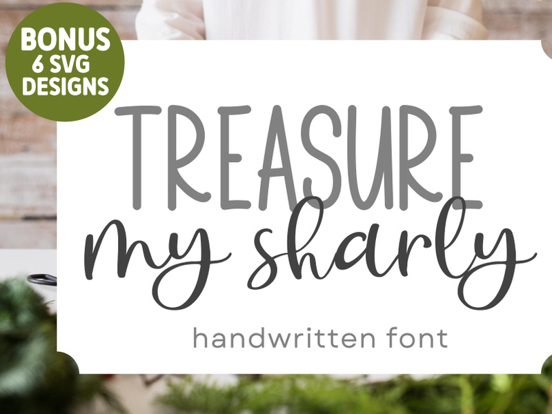 Treasure My Sharly - Handwritten Script Font by Craftinglia ~ EpicPxls