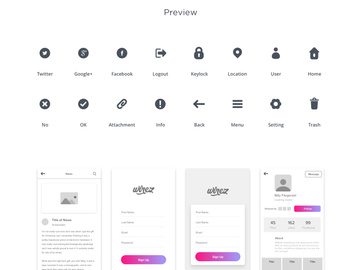 Wirez Free Wireframe Kit