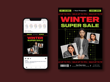 Winter Sale Flyer