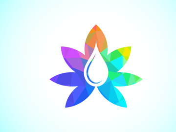 Marijuana leaf. Medical cannabis. Hemp oil. cannabis or marijuana leaf logo