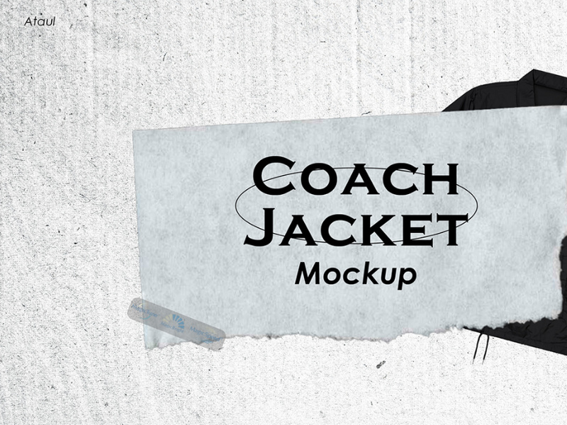 Coach Jacket Mockup (Free Transparent PNG) by Ataul Mujib ~ EpicPxls