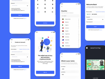 Norva: Cryptocurrency App UI Kit
