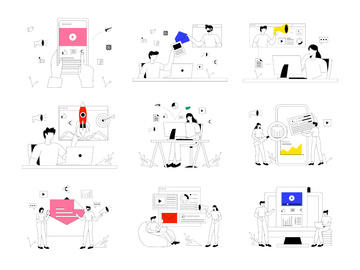 Digital Marketing Illustration Vol 2