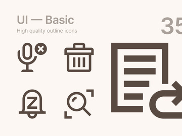 UI — Basic icons