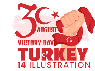 14 Turkey Victory Day Illustration