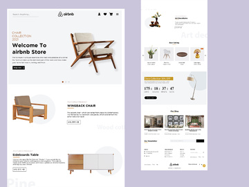 home decoration web site design