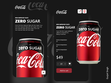 Coca-cola App Design