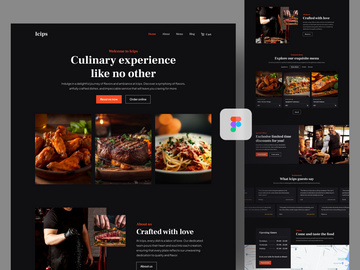 Icips - Restaurant web template
