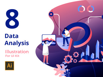 Data Analysis sets Illustration