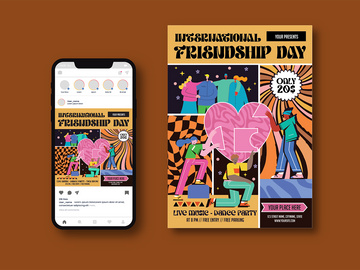 Friendship Day Flyer