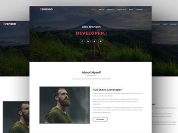 Personal Portfolio Landing Page Template