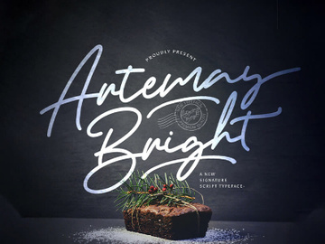 Artemay Bright - Signature Script Font