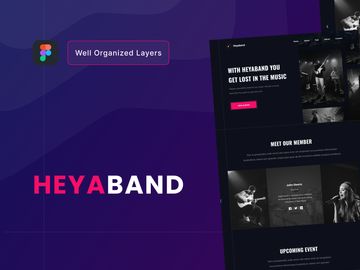 Heyaband - Multipurpose Landing Page Template