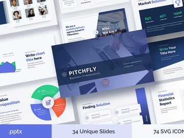 Pitchfly – Business Startup & Agency Pitchdeck Powerpoint