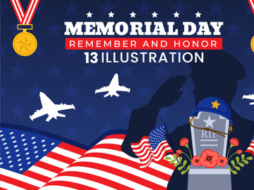 13 Memorial Day Illustration