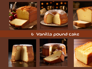 Vanilla pound cake