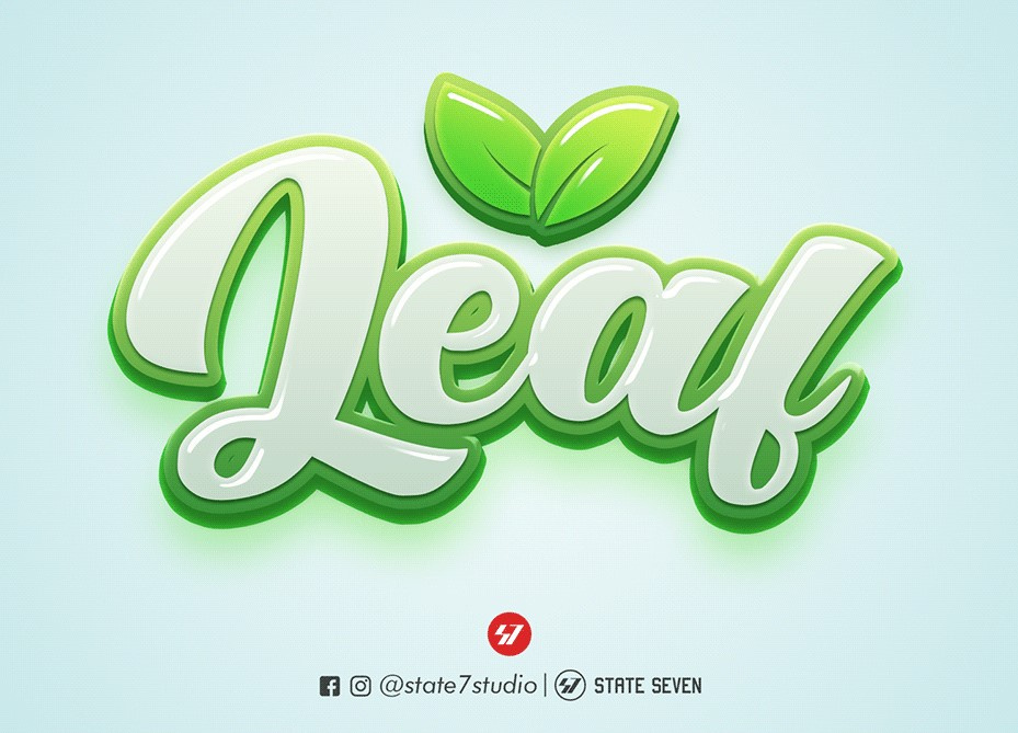 叶子文字效果(Leaf Text Effect)插图