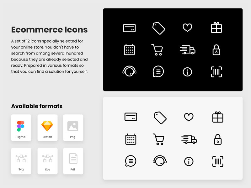 E commerce Icons