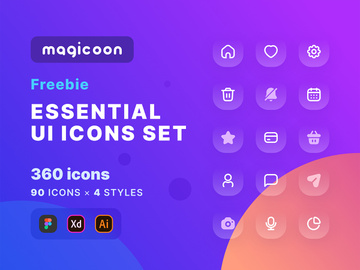 Magicoon - Modern Icons Library