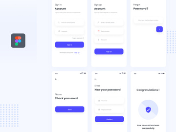 Sign in full concept