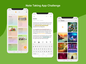 Note Taking App Design
