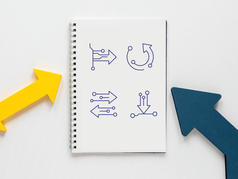 Outline : Arrows Icon set