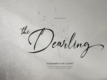 The Dearling | Handwritten Script