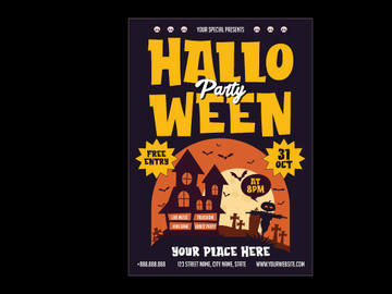 Halloween Party Flyer