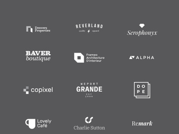 15 Free Minimal Logo Template