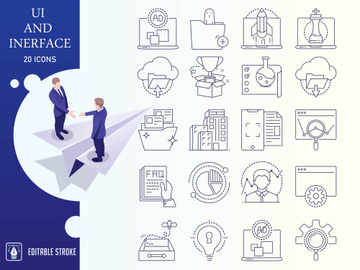 Outline : Ui And Interface Icon Set