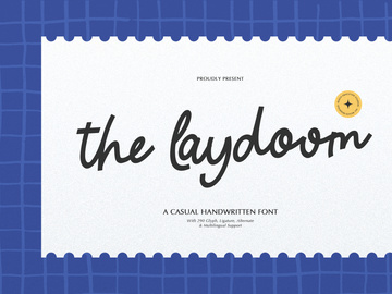 The Laydoom | Casual Handwritten Font