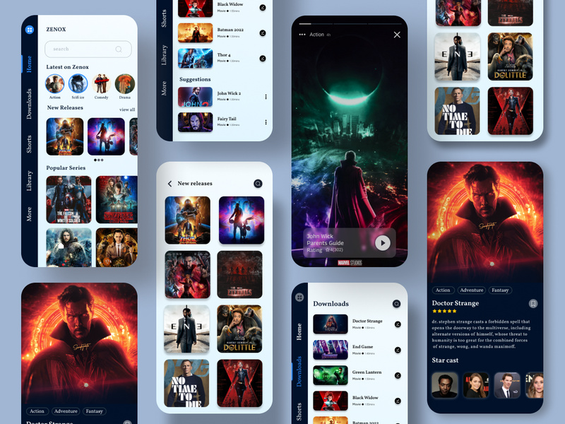 Movie best sale streaming app