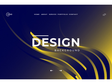 Abstract Background Wave Modern