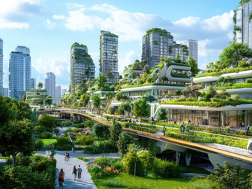 The green city of the future