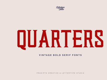 Quarters | Vintage Bold Serif