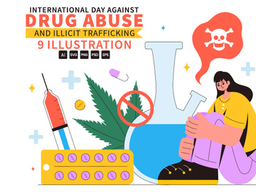 9 Drug Abuse and Illicit Trafficking illustration