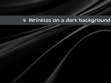 Wrinkles on a dark background