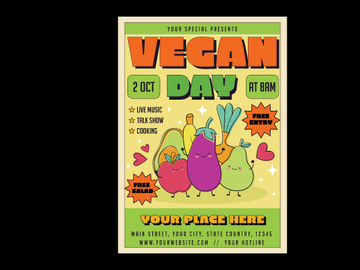 Vegetarian Day Flyer