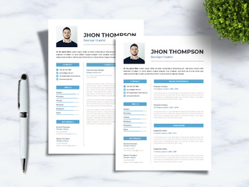 Minimal Resume Template Sanstemp