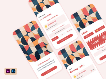 Bauhaus Style Work from Home Earning App (V3)